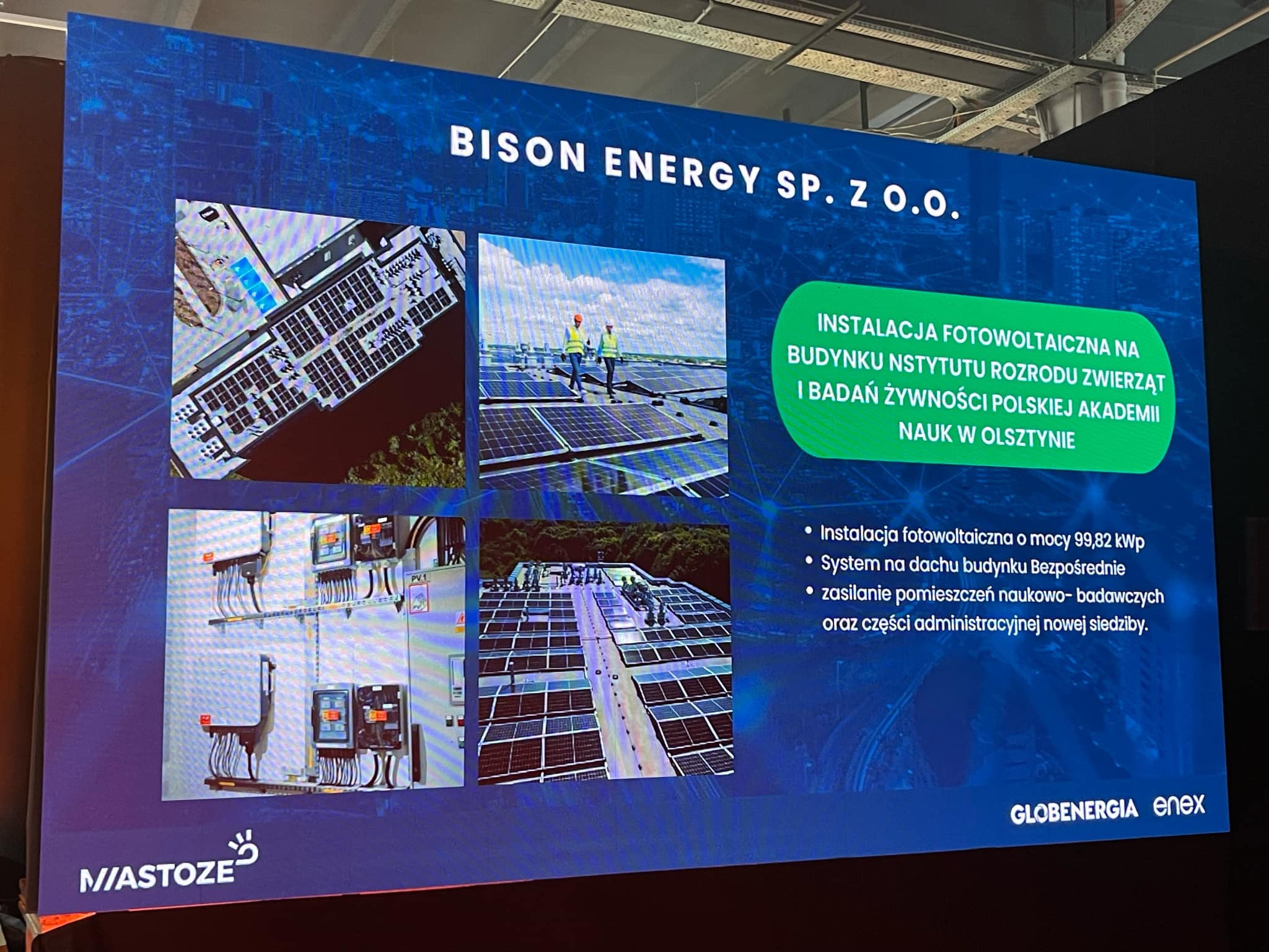 Targi ENEX 2025 - wyróżnienie dla Bison Energy