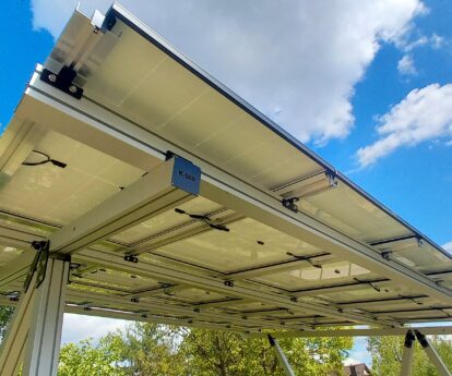 Instalacja carportu wraz z magazynem energii od Signenergy