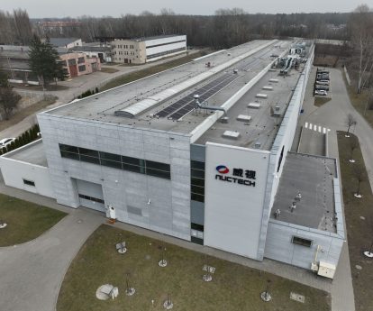 Fotowoltaika dla firmy Nuctech